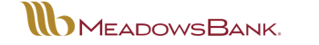 Meadows Bank logo